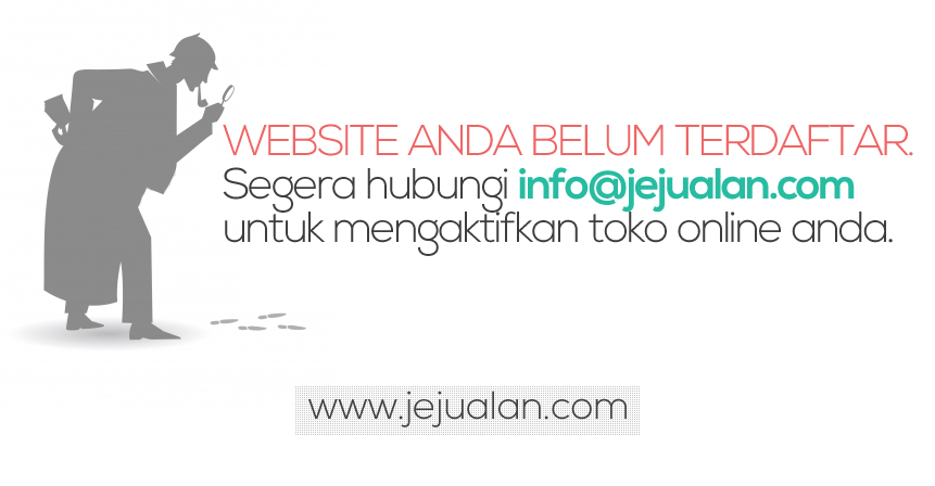 Website Belum diaktifasi